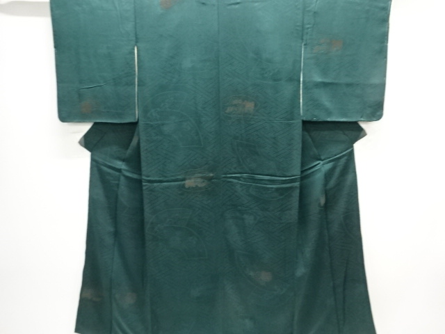 Japanese Kimono / Chirimen Kinsha Silk